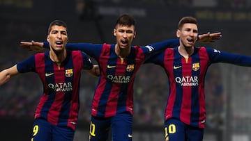 eFootball MSN Barça reunidos Messi Neymar Suárez juego fútbol 2024