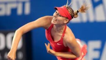 Sharapova venci&oacute; con facilidad a la colombiana.