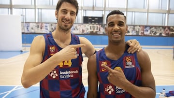 Ante Tomic y Brandon Davies.