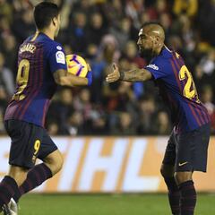 Vidal suma elogios: "Empuja al equipo con su mera presencia"