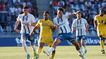 Aprobados y suspensos: Las Palmas aguanta cinco minutos en el derbi