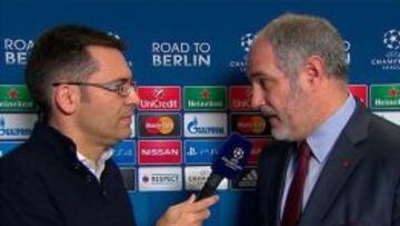 Zubizarreta, en Canal Plus Liga.