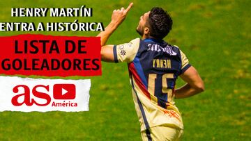 Henry Martín ya es de los 10 mejores goleadores mexicanos en América