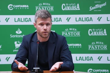 Mikel Martija, director deportivo del Racing.