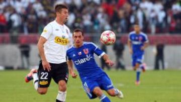 Marcelo D&iacute;az s&oacute;lo rescat&oacute; empates y derrotas en su visitas con la U al Monumental. 