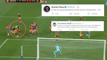 Palop: "El VAR no quer¨ªa perderse la Isla de las Tentaciones"