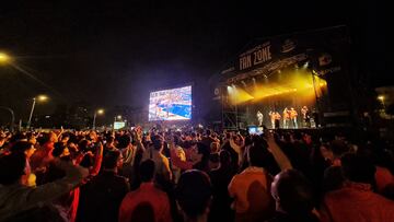 Celebración del ascenso del Leyma Coruña a ACB.