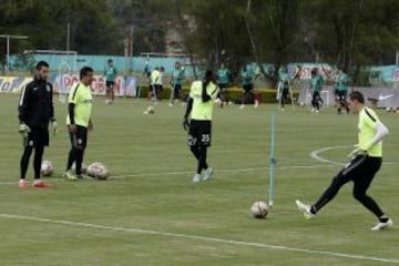 Nacional se prepara para enfrentar a Patriotas