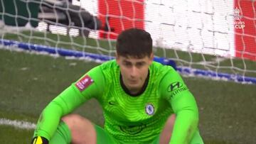 El drama de Kepa no acaba nunca: otro error escandaloso
