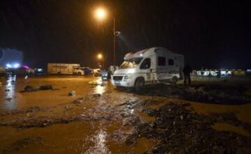 La sexta etapa del Dakar2017 entre Oruro y La Paz  fue suspendida por las fuertes lluvias.
