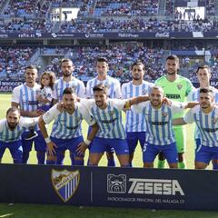 Así será la posible alineación del Málaga en la vuelta de Segunda División