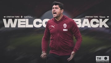 Cristian Toro regresa al Valencia con otra ‘misión imposible’