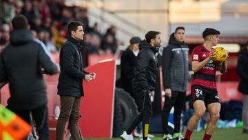 Lisci durante el duelo ante el Levante.