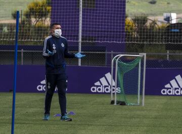 VALLADOLID. 11/05/20.
Primer entrenamiento tras el parón.