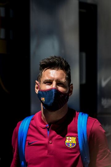 El capitán argentino, Leo Messi.