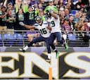 Wilson y los Seahawks apabullan a los Ravens en Baltimore