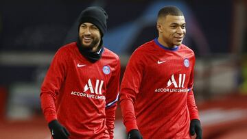 Neymar y Mbappé.