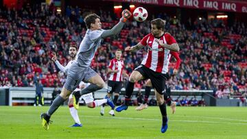 Werner, cedido por el Atl&eacute;tico, en el Athletic-Huesca de Copa