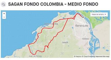 Sagan en Barranquilla: Los recorridos de su Gran Fondo