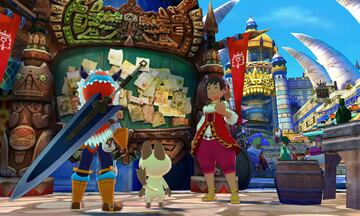 Captura de pantalla - Monster Hunter Stories (3DS)