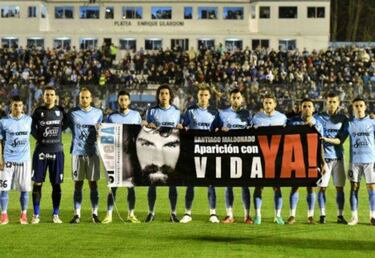 El pedido por la aparición con vida de Santiago Maldonado