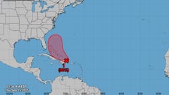 La nueva tormenta que llegaría a las costas de EEUU y que se uniría a Humberto: estas serían las zonas afectadas