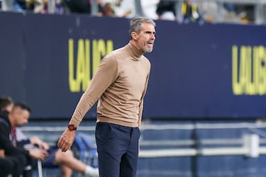 Gaizka Garitano: “Es difícil coger un equipo en descenso y llevarlo al playoff”