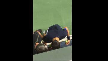 Djokovic se encara con un aficionado: "Te voy a encontrar"