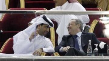 Florentino: "No hemos hablado ni de Verratti ni de Cristiano"