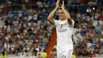 Cheryshev, en el Trofeo Bernabéu.