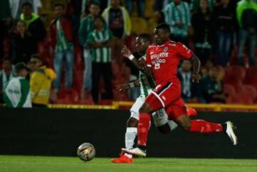 El verde ganó en Bogotá y este miércoles buscará su segunda Libertadores en el Atanasio Girardot.