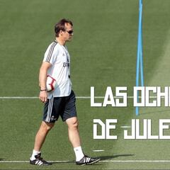 Las ocho decisiones de Lopetegui como entrenador del Real Madrid