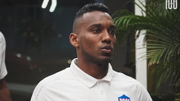 Jefersson Martínez, figura en la victoria de Junior 1-0 sobre América de Cali en el arranque de los cuadrangulares.