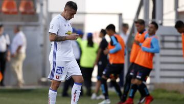 El jugador de Universidad de Chile Rodrigo Echeverria 