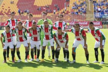 Oncena de Palestino que recibió a la U.