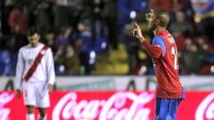 Deyverson marc&oacute; el primer gol ante el Rayo.