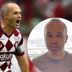 Iniesta explica cómo afrontan en Japón el virus y llama a la responsabilidad