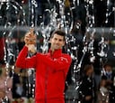 Djokovic regresa a Madrid tras desvelar su segunda paternidad