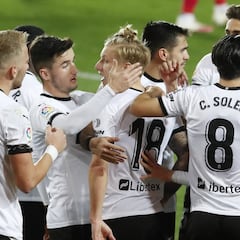El Valencia no gana cuatro duelos seguidos en casa desde 2018