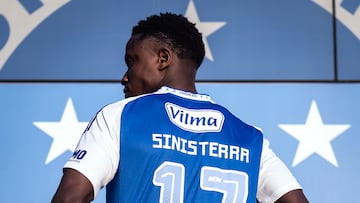 Luis Sinisterra, el jugador más valioso de Cruzeiro.