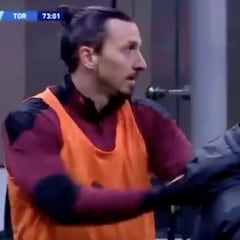 Zlatan takes pre-game warm-up techniques to a new level