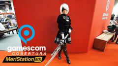 Nos encontramos a 2B de Nier Automata en los pasillos de la feria alemana