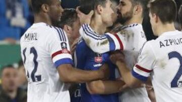 Diego Costa, acusado de "conducta impropia" por la FA