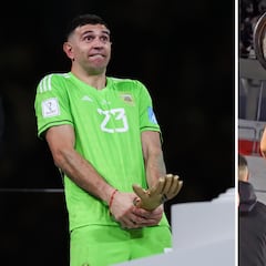 Dibu Martínez recreates his iconic World Cup celebration with Copa América