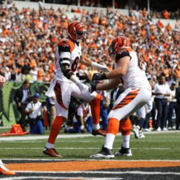 Tyler Eifert es una de las grandes estrellas del ataque de los Bengals.