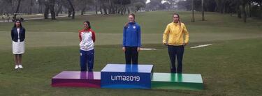La inédita final que terminó con bronce para Pereira en el golf