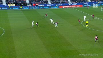 ¡Ha nacido! La jugada de Álvaro en el 0-2 nada más salir que es puro nivel Real Madrid