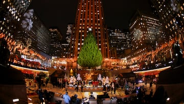 The switch will be flicked in this evening’s ceremony, in midtown Manhattan - a Christmas tradition which dates back to 1931.