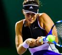 Muguruza arrasa a Zarazúa en su debut en Monterrey