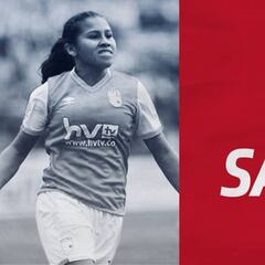 La colombiana Leicy Santos
ya es jugadora del Atlético